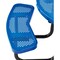 Global Industrial Round Picnic Table, Blue, Perforated Metal, 46 in L, 29-1/2 in H Overall 262078BL - alternate 2
